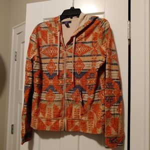 Southwest print hoodie